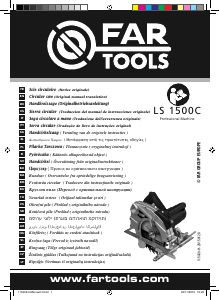 Instrukcja Far Tools LS 1500C Pilarka tarczowa