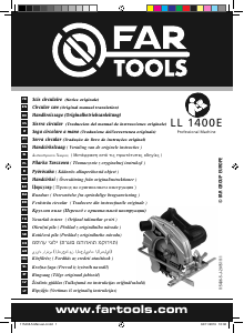 Instrukcja Far Tools LL 1400E Pilarka tarczowa