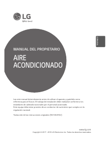 Manual de uso LG ARNU05GTRD4 Aire acondicionado