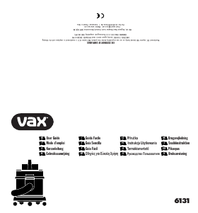 Manual Vax 6131 Aspirador