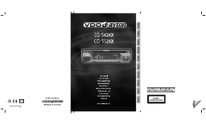 Mode d’emploi VDO Dayton CD 5526X Autoradio