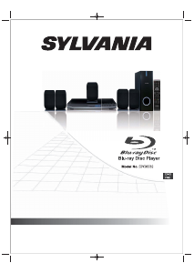 Bruksanvisning Sylvania SDVD8532 Hembiopaket