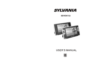Bruksanvisning Sylvania SDVD8732 DVD spelare