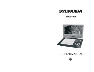 Bruksanvisning Sylvania SDVD9006 DVD spelare