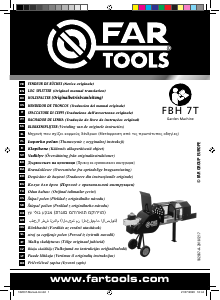 Manual de uso Far Tools FBH 7T Cortadora de troncos
