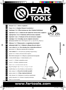 Manuale Far Tools SPO 20L Aspirapolvere