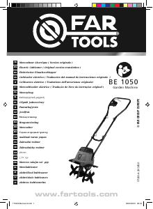 Manual Far Tools BE 1050 Cultivator
