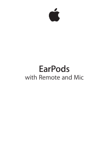 Mode d’emploi Apple EarPods Casque