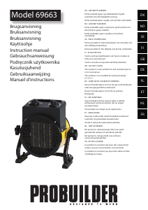 Bedienungsanleitung Probuilder 69663 Heizgerät