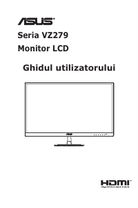 Manual Asus VZ279N Monitor LCD