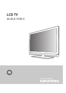 Mode d’emploi Grundig 26 GLX 3102 C Téléviseur LCD