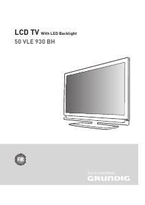Mode d’emploi Grundig 50 VLE 930 BH Téléviseur LCD