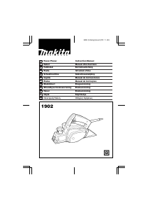 Bedienungsanleitung Makita 1902 Hobel