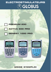 Mode d’emploi Globus Activa 600 Pro Electrostimulator