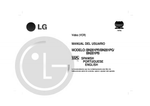 Manual de uso LG BN201PR Grabadora de vídeo