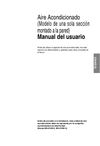 Manual de uso LG ASNH1863RM0 Aire acondicionado