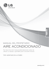Manual de uso LG ASUH2463MM0 Aire acondicionado