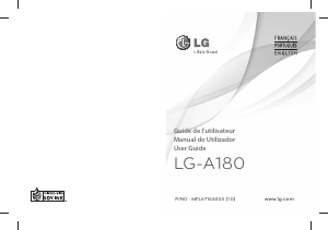 Bruksanvisning LG A180 Mobiltelefon