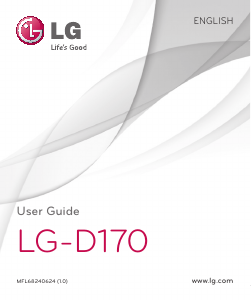 Bruksanvisning LG D170 Mobiltelefon