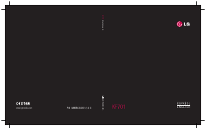 Manual de uso LG KF701 Teléfono móvil