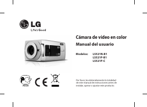 Manual de uso LG LS521P-C Cámara de seguridad