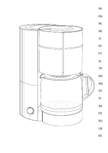 Bedienungsanleitung Tefal CM1218DE Kaffeemaschine