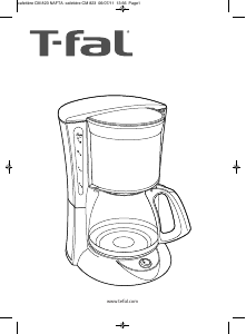 Manual de uso Tefal CM120850 Máquina de café