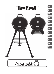 Manuale Tefal BG910812 Aromati 3in1 Barbecue
