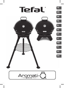 Manuale Tefal BG910815 Aromati 3in1 Barbecue