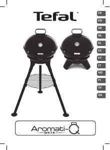 Manuale Tefal BG916815 Aromati 3in1 Barbecue