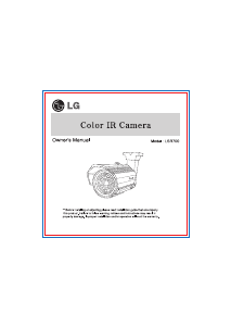Handleiding LG LSR700P-EA Beveiligingscamera