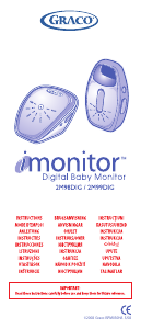 Manual Graco 2M98DIG iMonitor Monitor de bebê