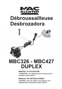 Mode d’emploi MacAllister MBC326 Coupe-herbe