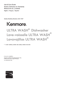 Handleiding Kenmore 665.13355 Vaatwasser