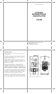 Mode d’emploi Vion C5100 Station météo