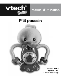 Mode d’emploi VTech Ptit Poussin