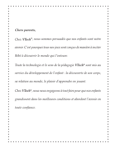 Mode d’emploi VTech TrotPilote Trotteur