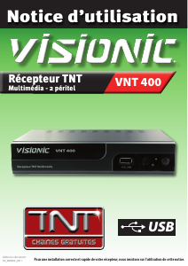 Mode d’emploi Visionic VNT 400 Récepteur numérique