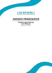 Handleiding Arendo 304272 Waterkoker