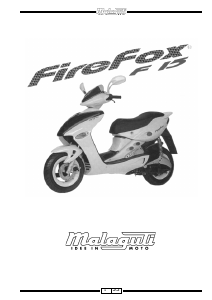 Bedienungsanleitung Malaguti FireFox F15 Roller