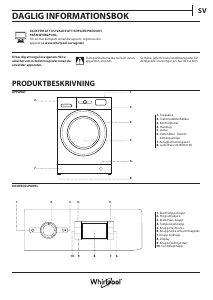 Bruksanvisning Whirlpool FWDG 971682E WSV EU N Kombinerad tvätt-tork