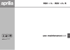 Bedienungsanleitung Aprilia RSV Mille R (2007) Motorrad
