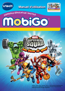 Mode d’emploi VTech Mobigo Super Hero Squad - Les heros du sport