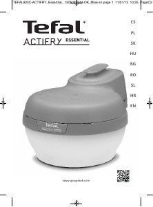 Наръчник Tefal FZ300030 ActiFry Essential Фритюрник
