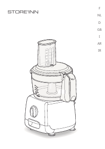 Manual Tefal DO222F66 StoreInn Food Processor