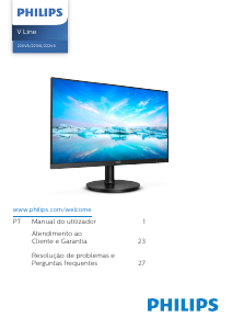 Manual Philips 221V8LD V Line Monitor LED