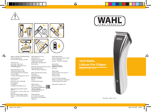 Manuale Wahl WM8910-800 Tagliacapelli