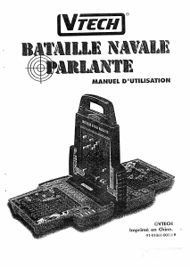 Mode d’emploi VTech Bataille Navalle Parlante