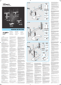 説明書 Vogel's EFT 2265 モニターマウント