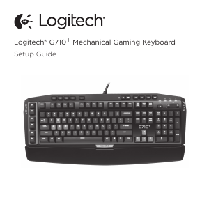 Manual Logitech G710+ Keyboard